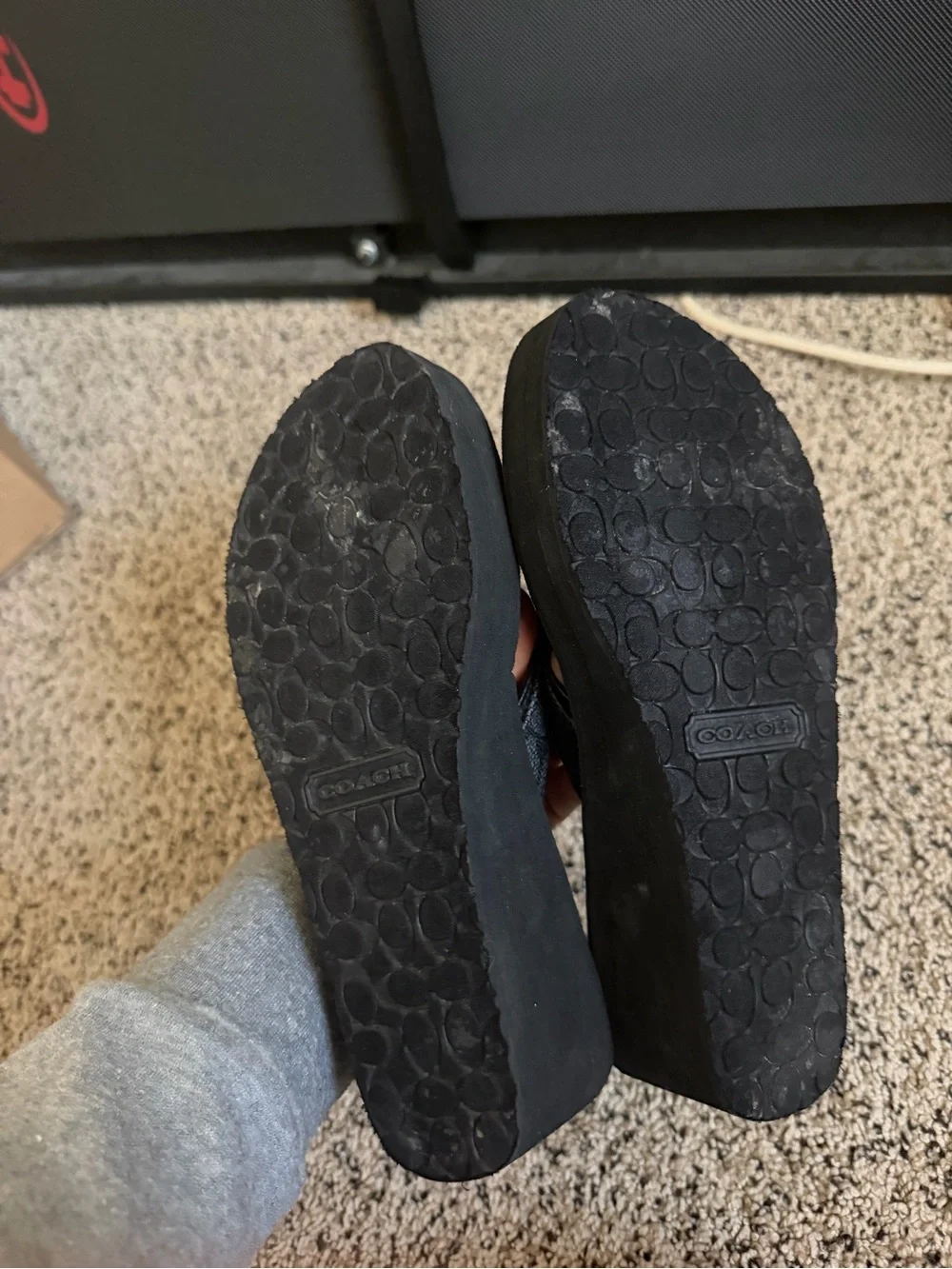 Coach hardly worn